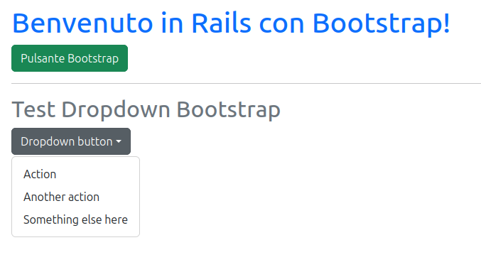 Ruby on Rails con Bootstrap